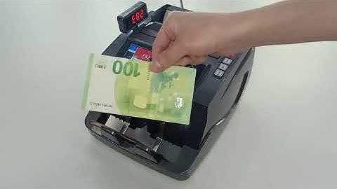 FMD 5500T Euro Mix Denomination Value Counter banknote value counting machine