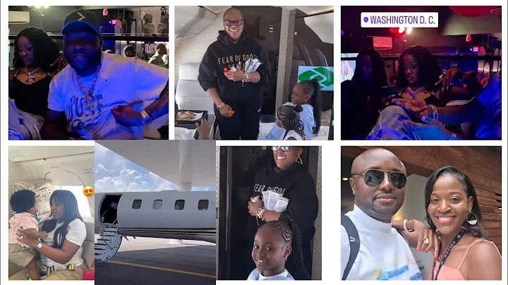 CHIOMA & DAVIDO AT 5  DC CONCERT ,THE ADELEKE FAMILY  land in MIAMI FOR DAVIDO AND CHIOMA'S WEDDING 