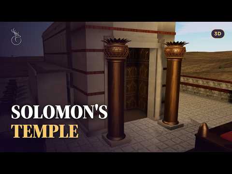Solomon's Temple in 3D: Jachin, Boaz and the Holy Place (1 Kings 6–7)
