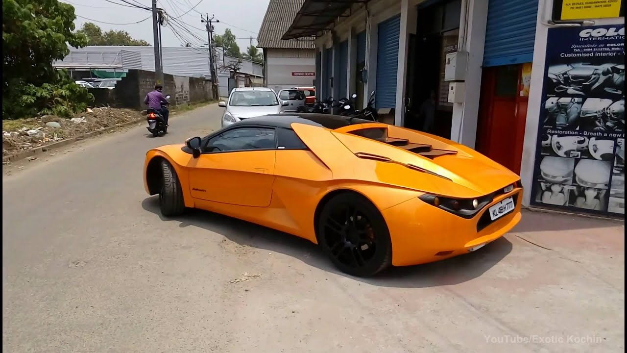 Orange Dc Avanti Exhaust Note Spotted In Kochi India Hd By