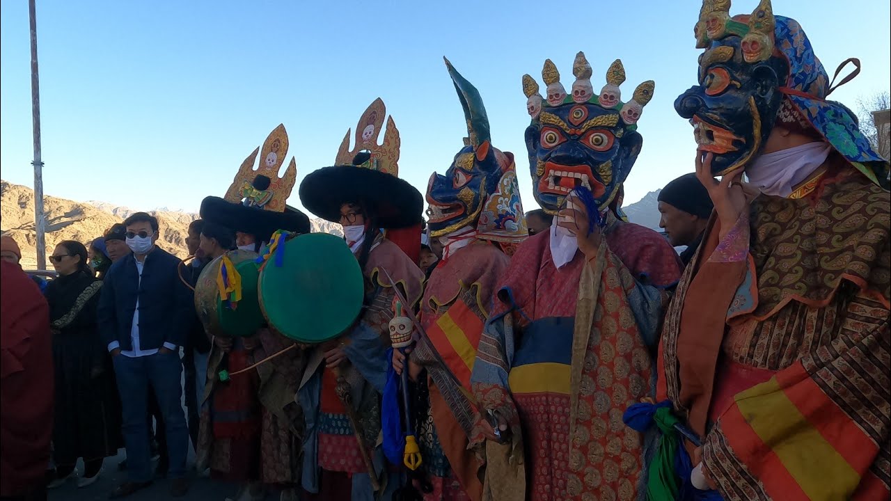 Last day of Thiksay Monestry annual festival 2025