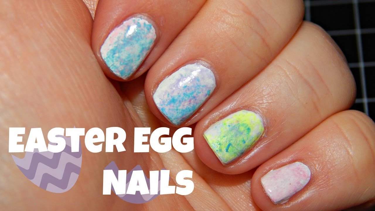 9. Easter Egg Gradient Nails - wide 8