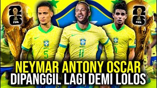 BRAZIL'S TERRIBLE SQUAD CALLS BACK NEYMAR, OSCAR, AND GOAT ANTONY TO PASS TO THE 2026 ELECTION!