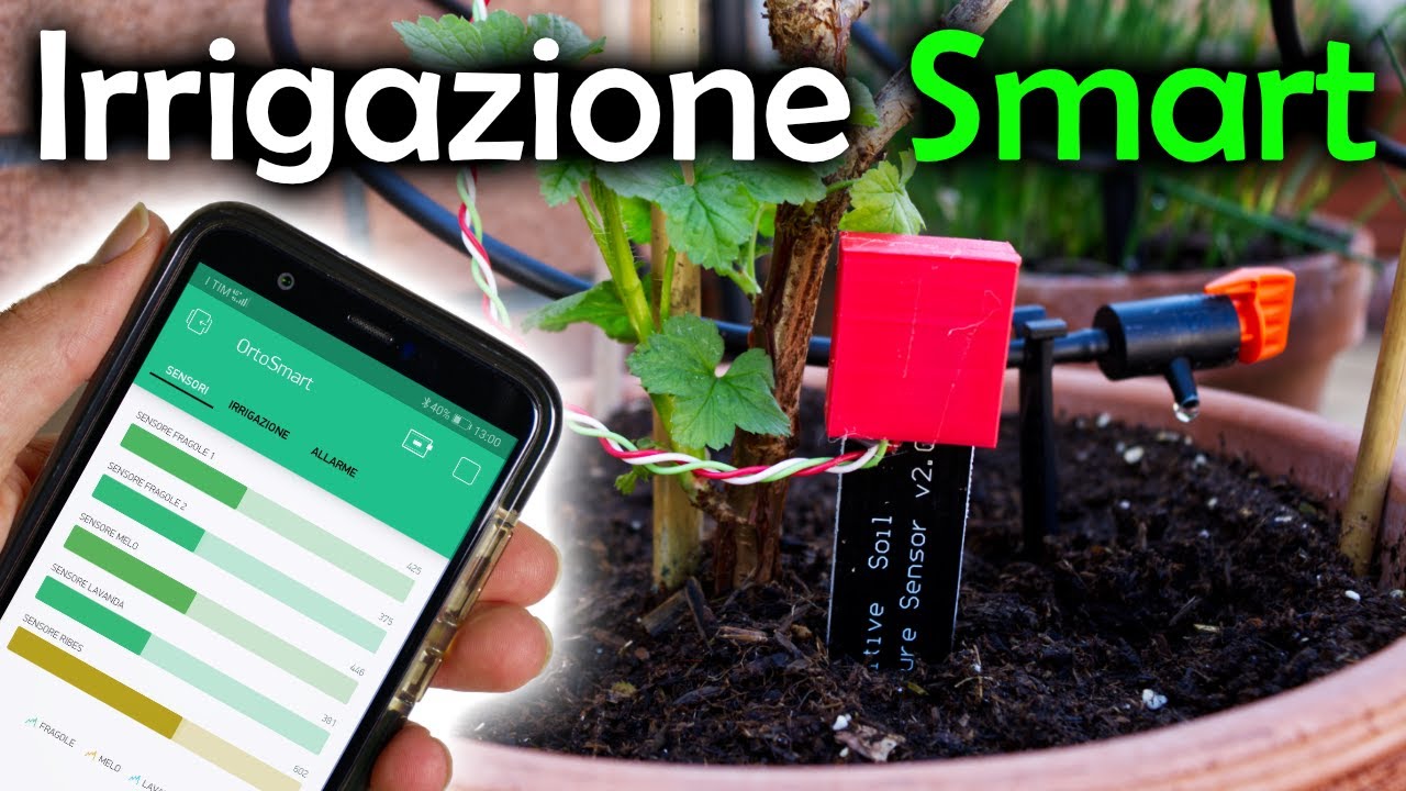 Irrigazione arduino sensore terreno – seconda parte - Mauro Alfieri  Wearable Domotica Robotica