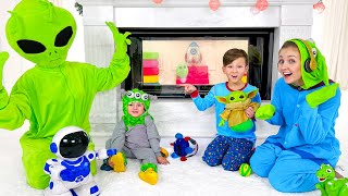 Senya And Niki  Alien Story