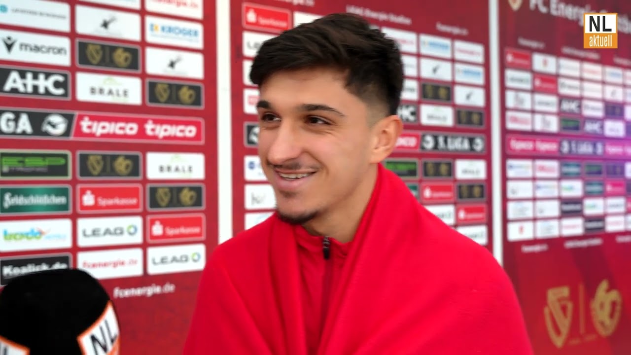 FC Energie Cottbus | Doppel-Torschütze Jannis Boziaris über 4:3 Heimsieg gegen Havelse