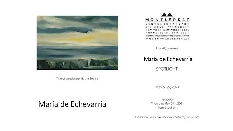 MONTSERRAT CONTEMPORARY ART - Maria de Echevarria