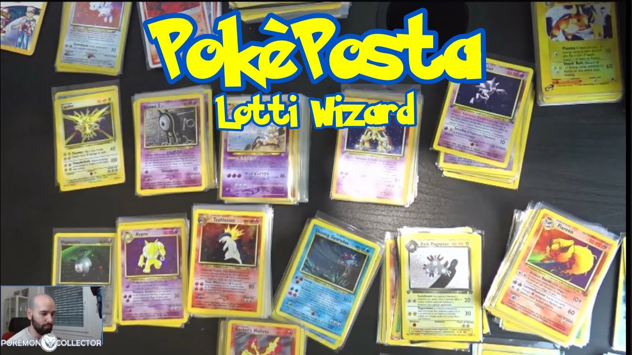 Ho ritirato alcune Collezioni Wizard!!!! Tutte Holo e Rare non Holo! Video PokèPosta