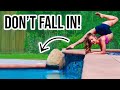 Extreme Pool Gymnastics Challenge!