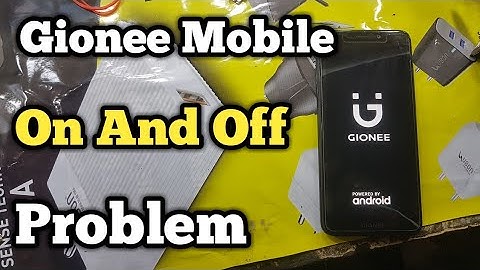 Gionee S6S On Off Problem | Gionee P7 Max On Off Problem Solution | On Off Problem In Gionee