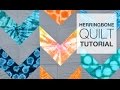 DIY Herringbone Quilt Tutorial DIY Herringbone Quilt Tutorial
