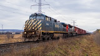 BC Rail LEADER! BCOL 4649 West (CN A435) At Maneswood In Milton, ON