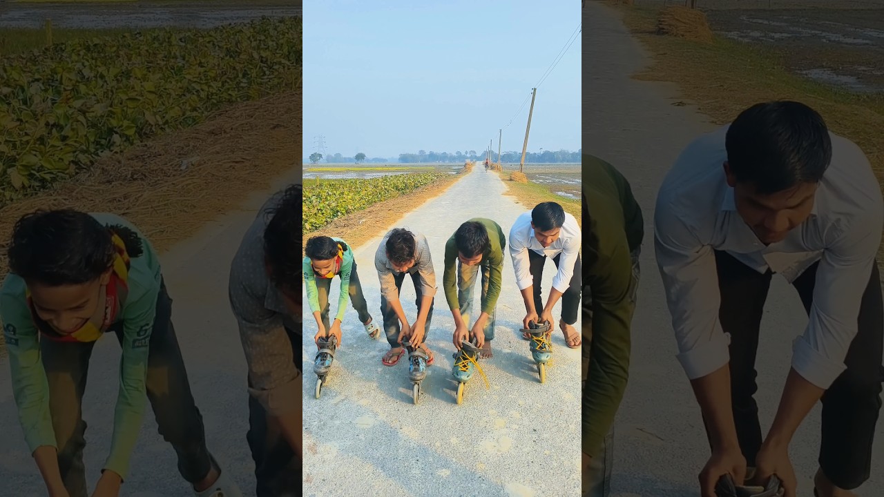 skating stunt don't try without any training 