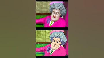 Original Scary Teacher 3D Art Prank vs Anime Scary Teacher 3D Art Prank #scaryteacher3d #vividplays