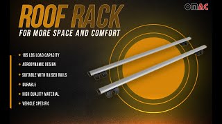 OMAC Roof Racks  Luggage Rail Cross Bars