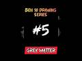 🔥Ben 10 Drawing Series #5 | Grey Matter step-by-step Drawing #ben10 #shorts #artwithharis #trending