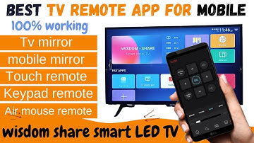 best tv remote app for wisdom share smart tv,how to use eshare app,how to mirror wisdom share tv