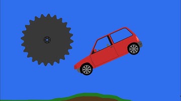 Algodoo Car Crashes & Destruction #108 | Crazy Phun Algodoo Car Destruction