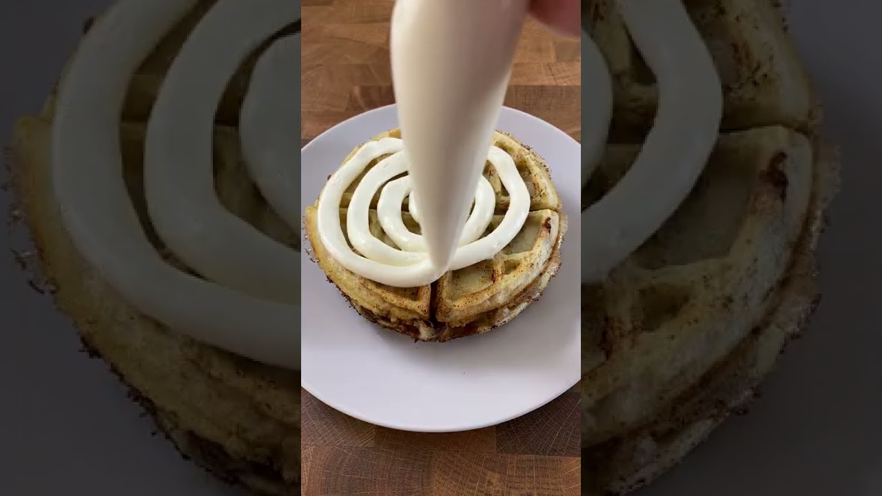 Cinnamon Roll Waffle