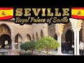 Seville, Spain |🇪🇸| The royal palace of Seville 4K