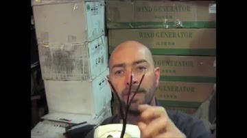 How to wire a 3 phase Wind Turbine Wind Generator