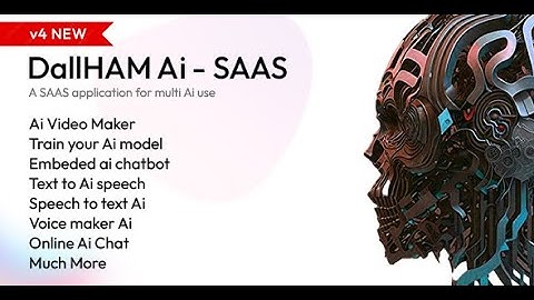 DallHAM Ai v4 - A SAAS application for multi Ai use