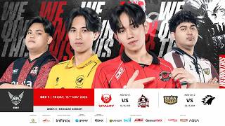 🔴 LIVE | MPL ID S17 | Regular Season Day 1 Week 8 | English