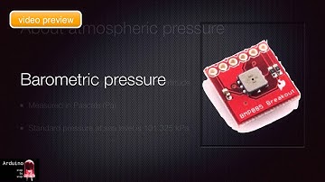 Arduino SbS Preview - Barometric atmospheric pressure sensor