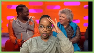 MIRIAM MARGOLYES AND WILL.I.AM| THE GRAHAM NORTON SHOW| REACTION