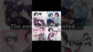 the ending we wanted and the ending we got 🥀not OG idea credits goes to @zenitsunezukoworld