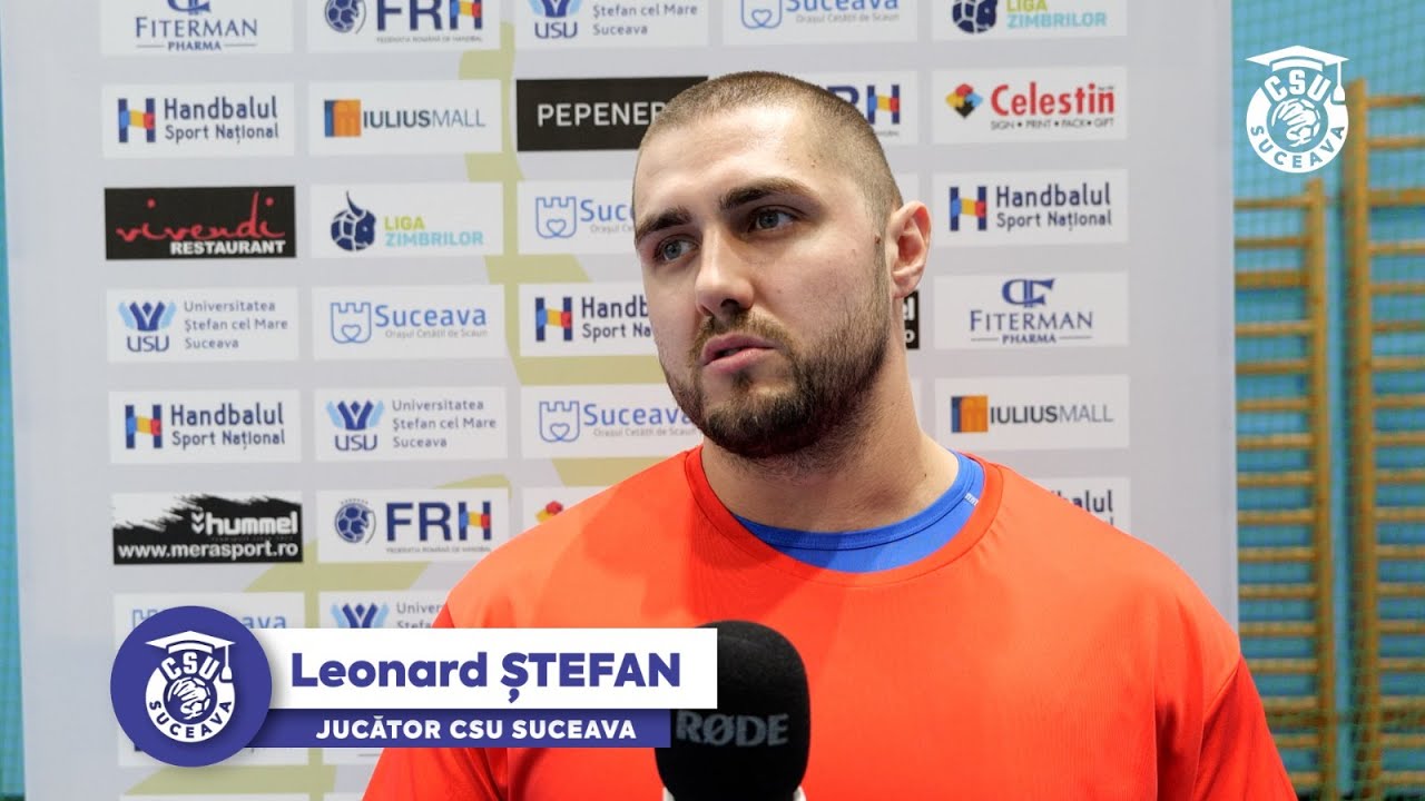 DECLARAȚII Leonard Ștefan și Bogdan Șoldănescu înaintea meciului cu CSM ...