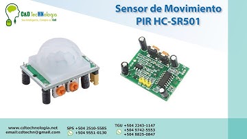 C&D Technología -  Sensor de Movimiento PIR HC-SR501