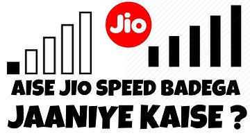 How To Increase Jio Speed In Your Android latest 2018 trick