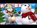 COSTRUISCO IL PUPAZZO DI NEVE DA 1.000.000$! - ROBLOX *SPECIALE NATALE*