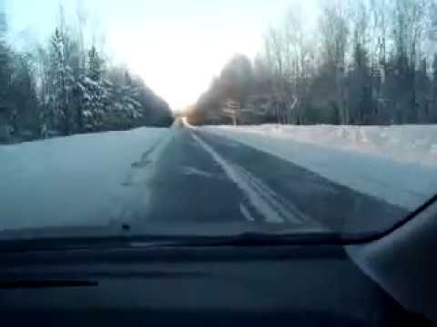 Ужасы трассы М18 в Карелии