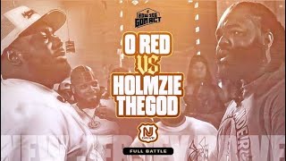 O RED vs HOLMZIE DA GOD | RAP BATTLE