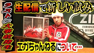 【挑戦】生配信で新しい試みをします