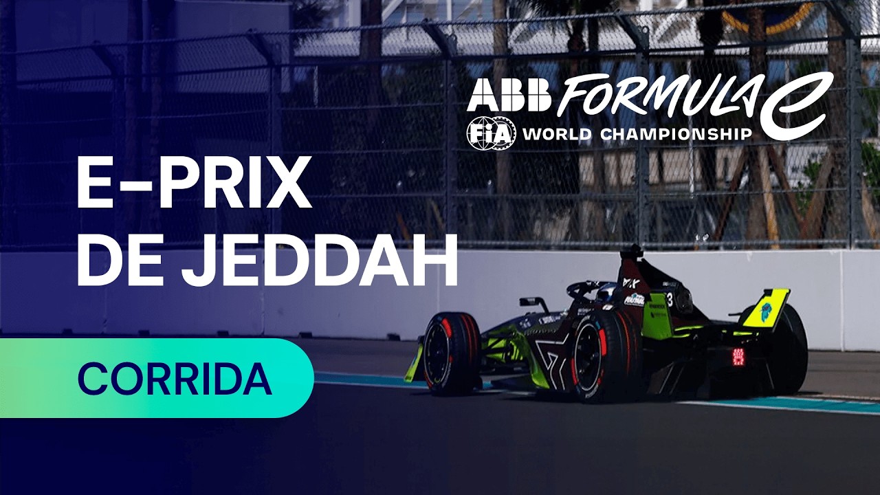 FÓRMULA E - E-PRIX DE JEDDAH - CORRIDA 1 | AO VIVO E COM IMAGENS | 13/02/2026