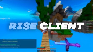hacking on hypixel skywars w/Rise Client | Uncut hypixel hacking video