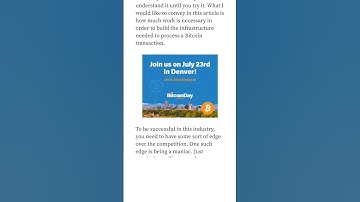 BITCOIN MINING: BEHIND THE PROOF-OF-WORK  #cryptomash #cryptomashnews #cryptonews #viralvideo2022