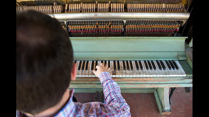 Musician, teacher Jesse Fry plays Peanuts Theme Song