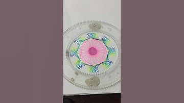 Original video relaxing spirograph and arms art #spirograph #art #asmr