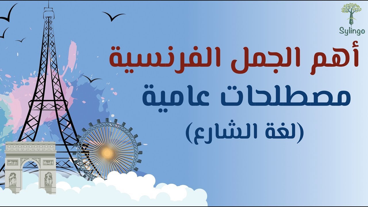 أهم الجمل الفرنسية - مصطلحات عامية | Les phrases françaises les plus importantes - langage familier