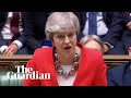 May ‘profoundly regrets’ parliament voting down Brexit deal