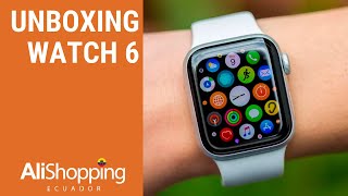 Unboxing Smartwatch W26 - Watch 6 - Sumergible