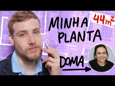 A PLANTA do meu APTO feita pela DOMA ARQUITETURA | Igor Saringer