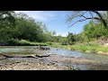 Relax and Meditate // Nature Sounds // No Music // San Marcos River, Texas // 4K Meditation