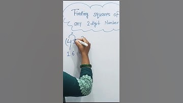 finding squares of 2- digit numbers # square of numbers #maths tricks#education #shortnotes