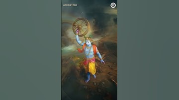 Yada Yada hi Dharmasya 🗿🕉️🔥🚩| यदा यदा हि धर्मस्य । Mahabharat shlok #krishna @AIorbit2024