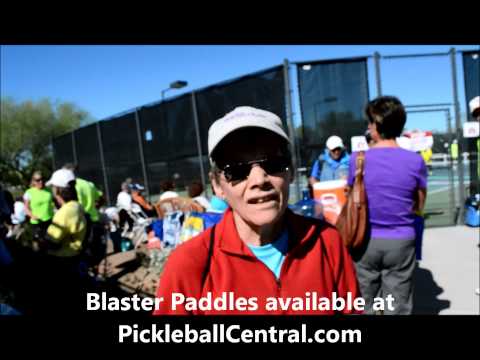 USAPA Ambassador and National Tournament Competitor Janice Pauly discusses the Blaster Paddle